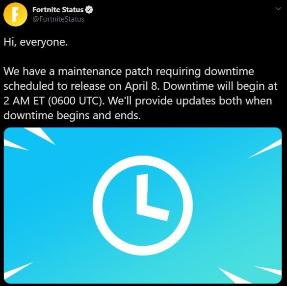Fortnite Downtime: Update 34.30 Server Status And New Content Fortnite Downtime: Update 34.30 Server Status And New Content