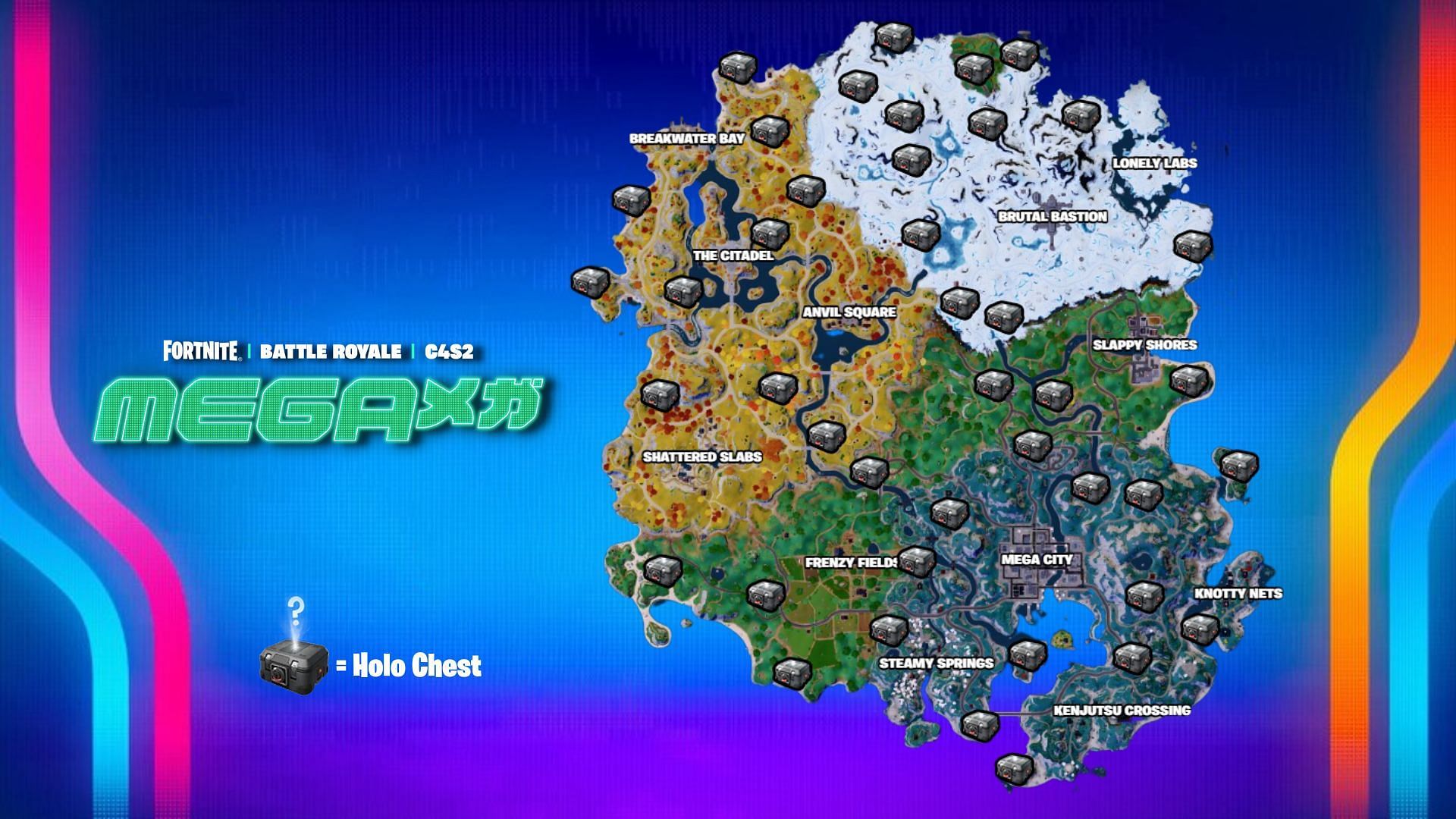 Fortnite Map Guide: Locations, Chests, And Points Of Interest Fortnite Map Guide: Locations, Chests, And Points Of Interest
