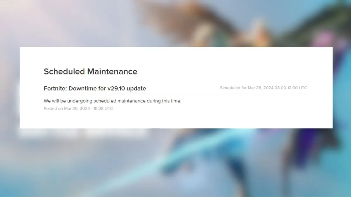Fortnite Servers Offline? Lawless Update Maintenance And Expected Return Fortnite Servers Offline? Lawless Update Maintenance And Expected Return