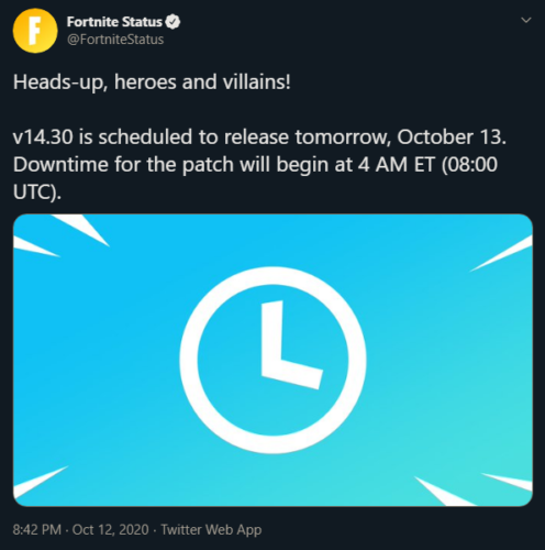 Fortnite Update 34.30: Release Date, Downtime, And Patch Notes For Sabrina Carpenter Skin Fortnite Update 34.30: Release Date, Downtime, And Patch Notes For Sabrina Carpenter Skin