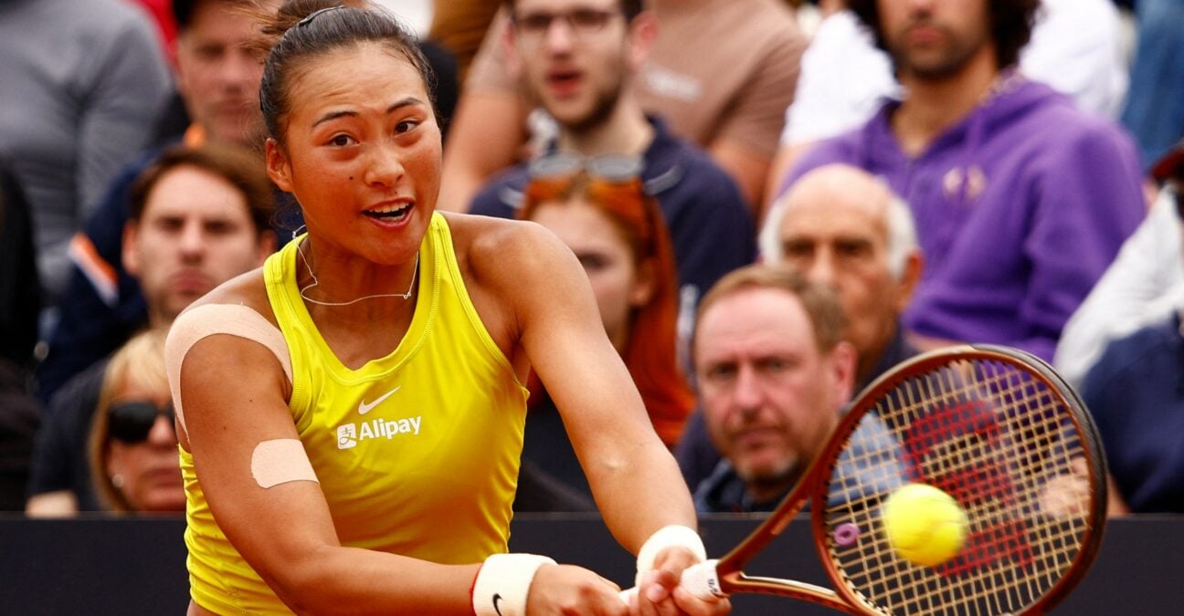 Gauff Defeats Zheng In Italian Open Semifinal Gauff Defeats Zheng In Italian Open Semifinal
