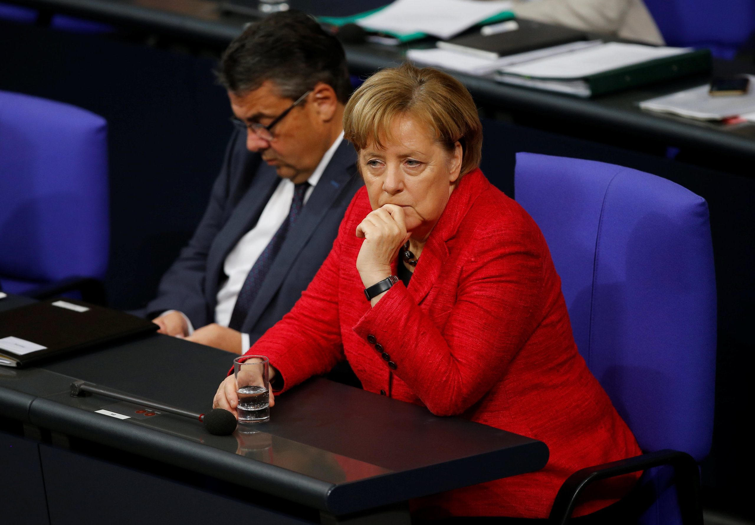 German Conservatives And Social Democrats Begin Coalition Talks