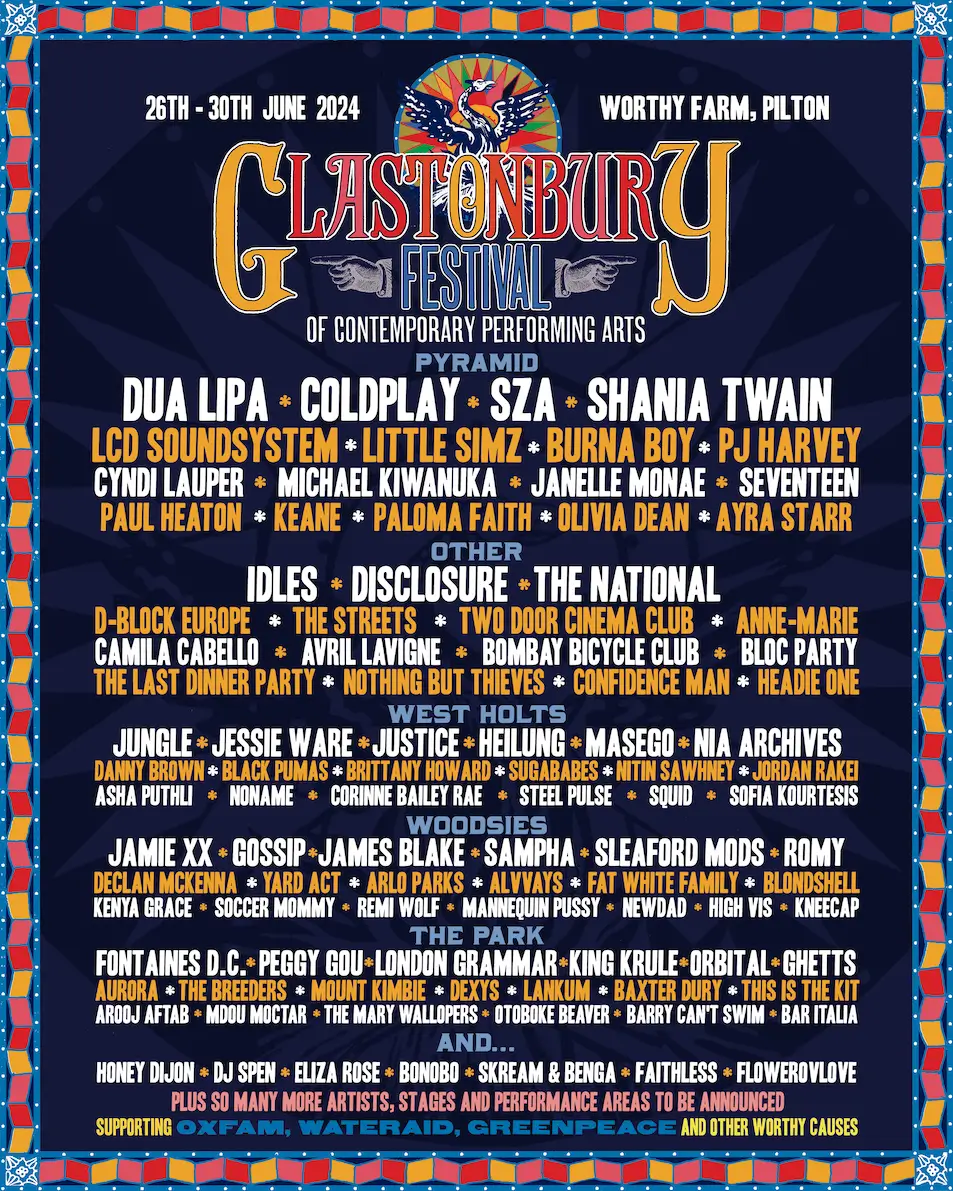 Glastonbury Lineup Controversy: A Major Act Missing, Fans React Glastonbury Lineup Controversy: A Major Act Missing, Fans React