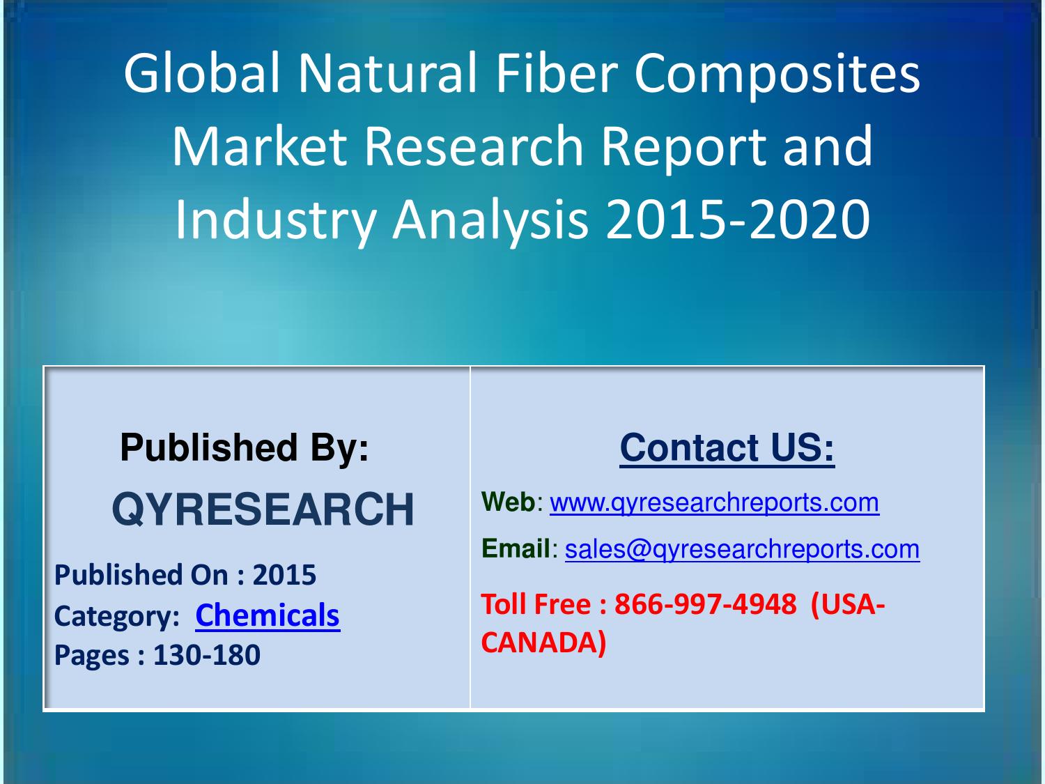 Global Natural Fiber Composites Market Outlook To 2029 Global Natural Fiber Composites Market Outlook To 2029