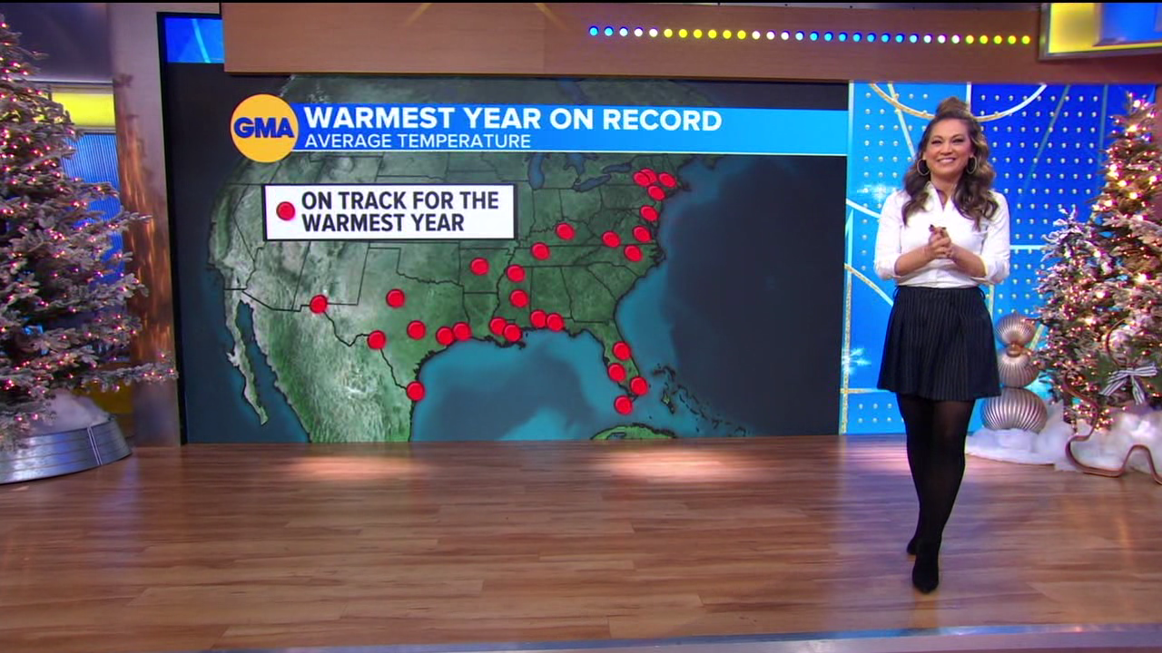 Good Morning America's Ginger Zee Visits WLOS Ahead Of Asheville Rising Helene Special Good Morning America's Ginger Zee Visits WLOS Ahead Of Asheville Rising Helene Special