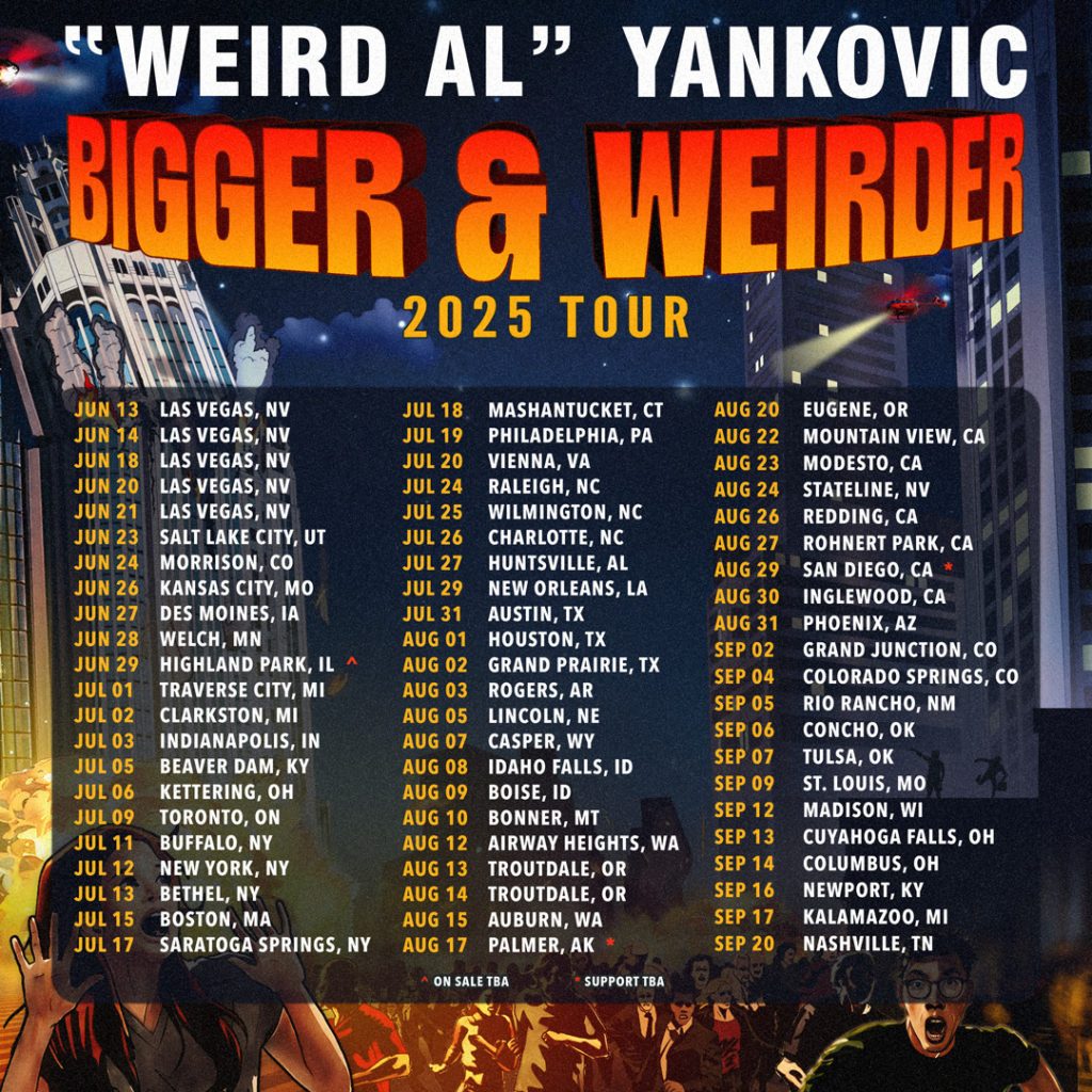 Green Day, Blink-182, And Weird Al Yankovic To Headline Riot Fest 2025 Green Day, Blink-182, And Weird Al Yankovic To Headline Riot Fest 2025