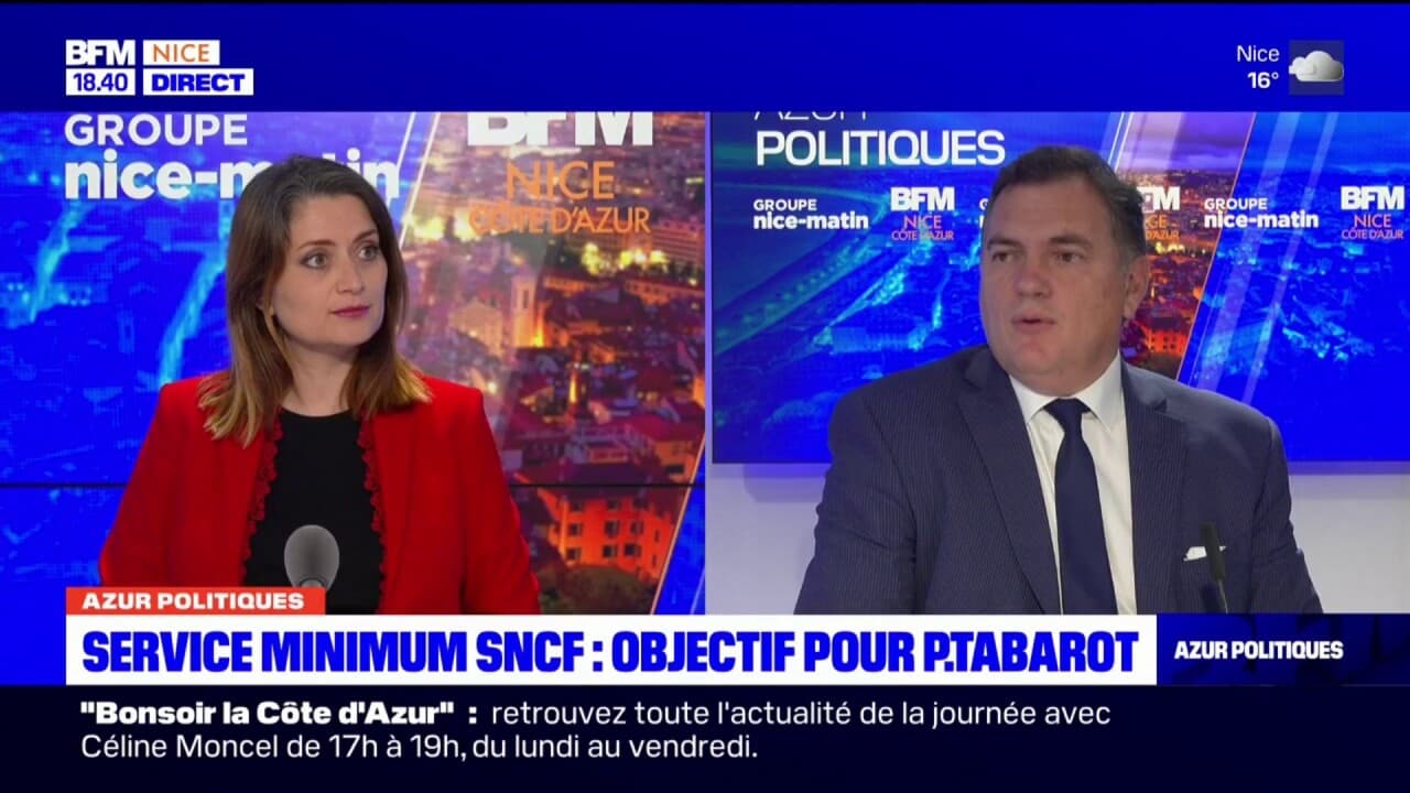 Grève SNCF: Philippe Tabarot Critique Les Revendications Des Cheminots