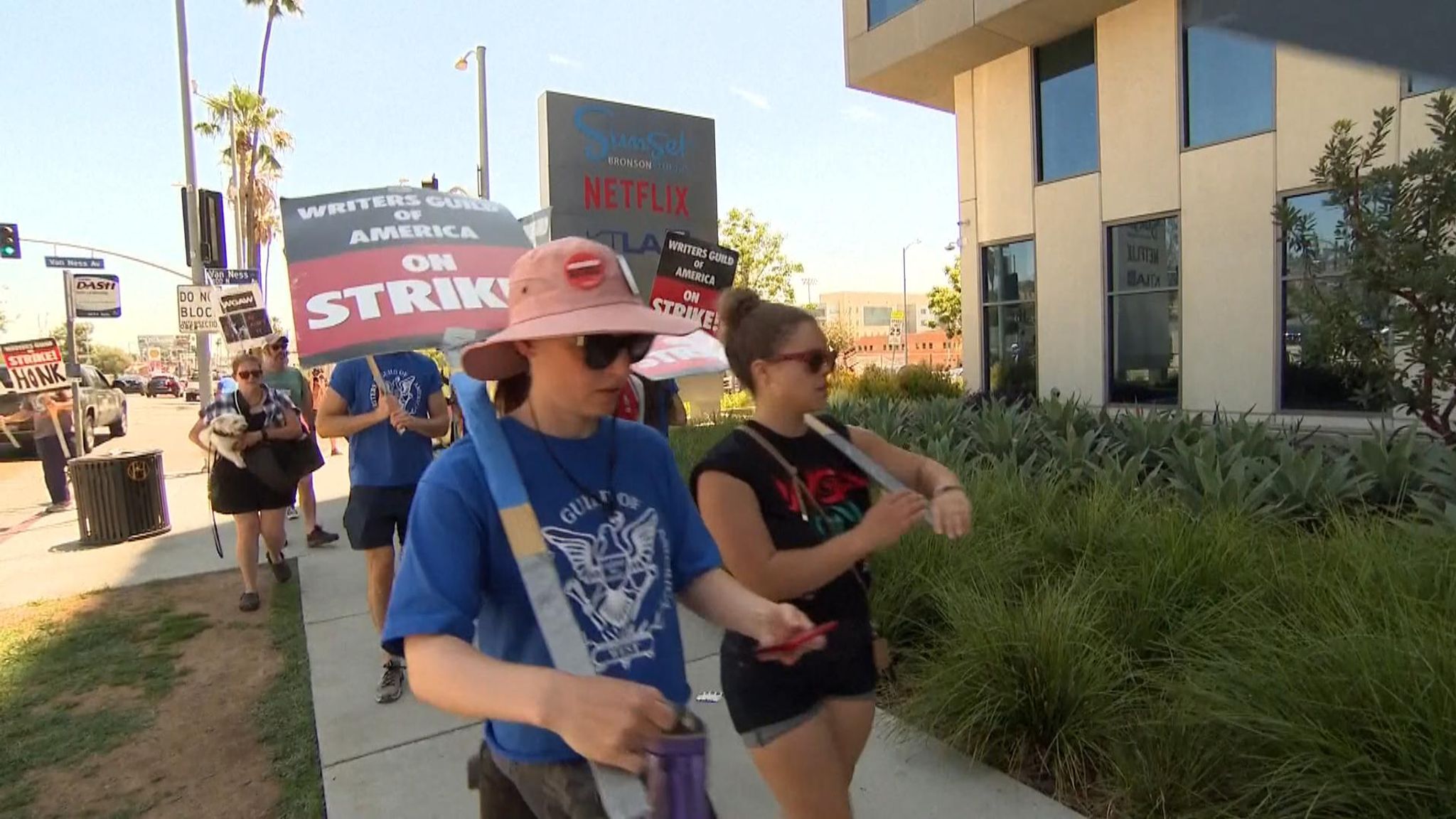 Hollywood Production Halted: Joint Strike By Actors And Writers Hollywood Production Halted: Joint Strike By Actors And Writers