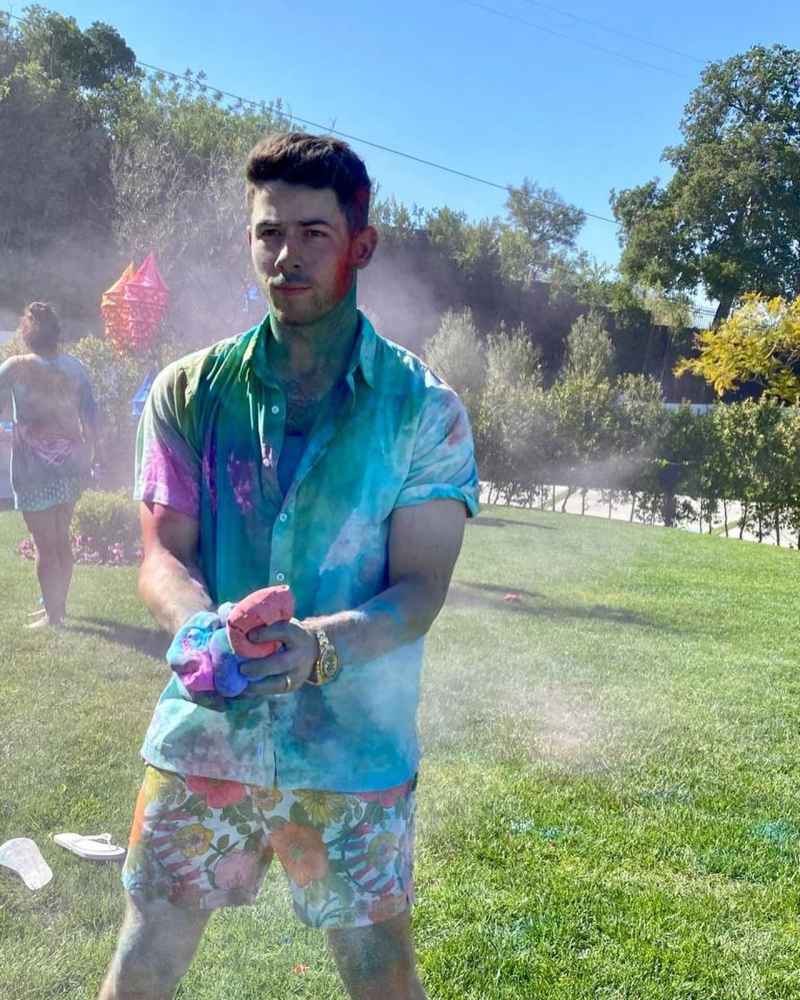 How Priyanka Chopra And Nick Jonas Celebrated Holi How Priyanka Chopra And Nick Jonas Celebrated Holi