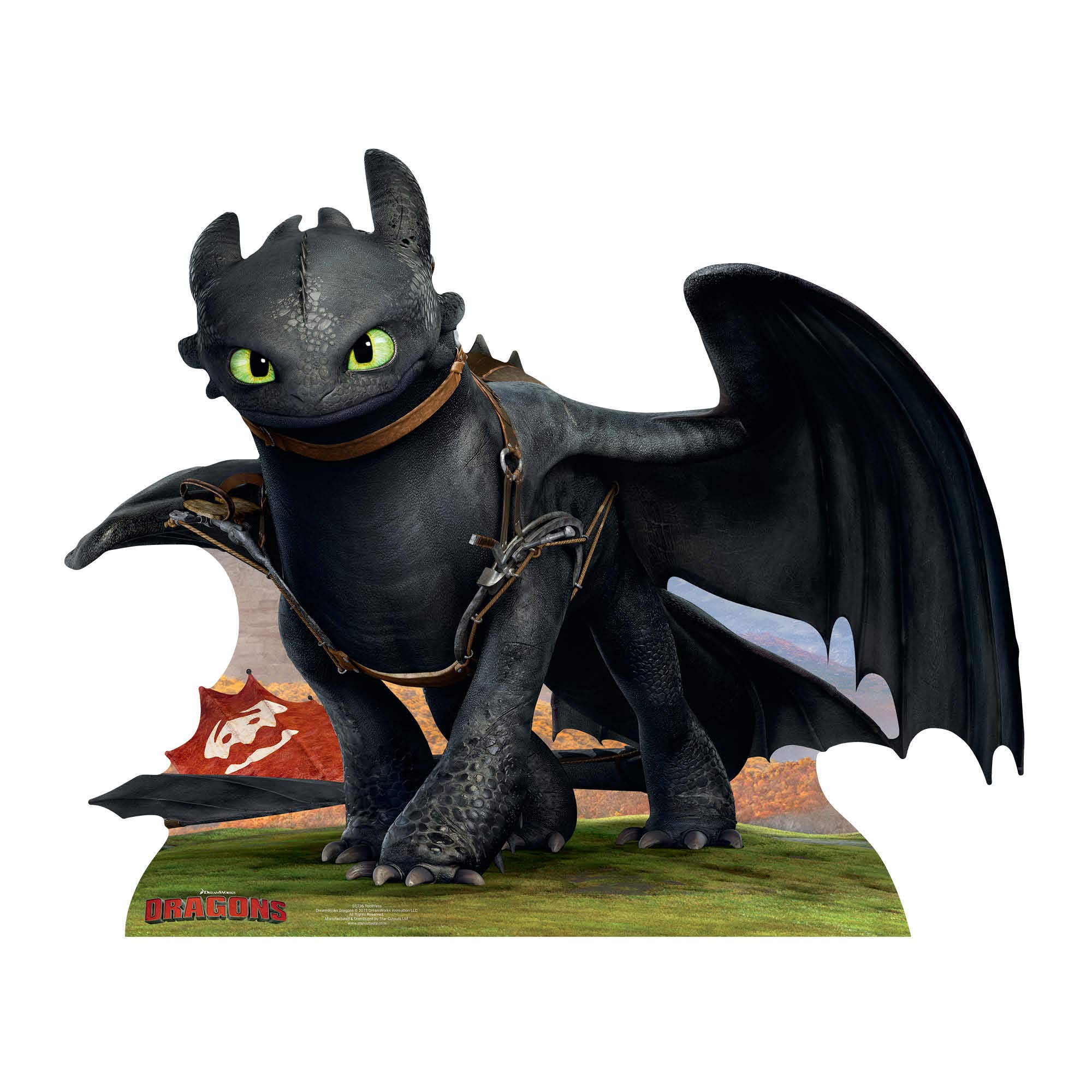 How To Train Your Dragon: Toothless And Red Death's Size Compared In New Poster How To Train Your Dragon: Toothless And Red Death's Size Compared In New Poster