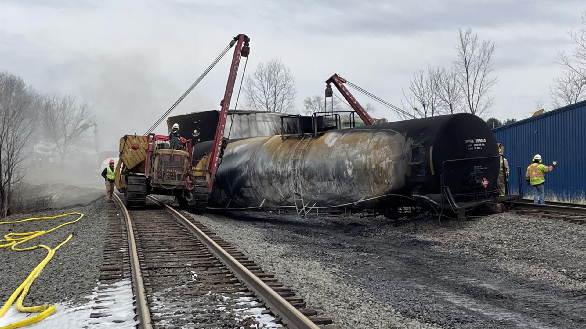 Investigation Into Lingering Toxic Chemicals Following Ohio Train Derailment Investigation Into Lingering Toxic Chemicals Following Ohio Train Derailment