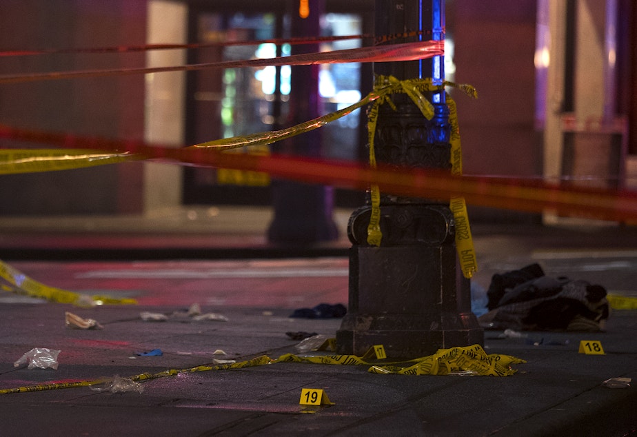 Investigation Launched Into Downtown Seattle Double Shooting Investigation Launched Into Downtown Seattle Double Shooting