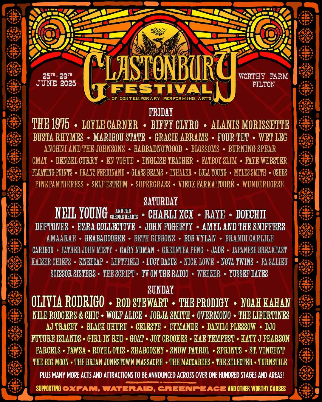 Is The Glastonbury 2025 Lineup The Strongest Ever? Charli XCX, Neil Young, And Other Highlights Is The Glastonbury 2025 Lineup The Strongest Ever? Charli XCX, Neil Young, And Other Highlights