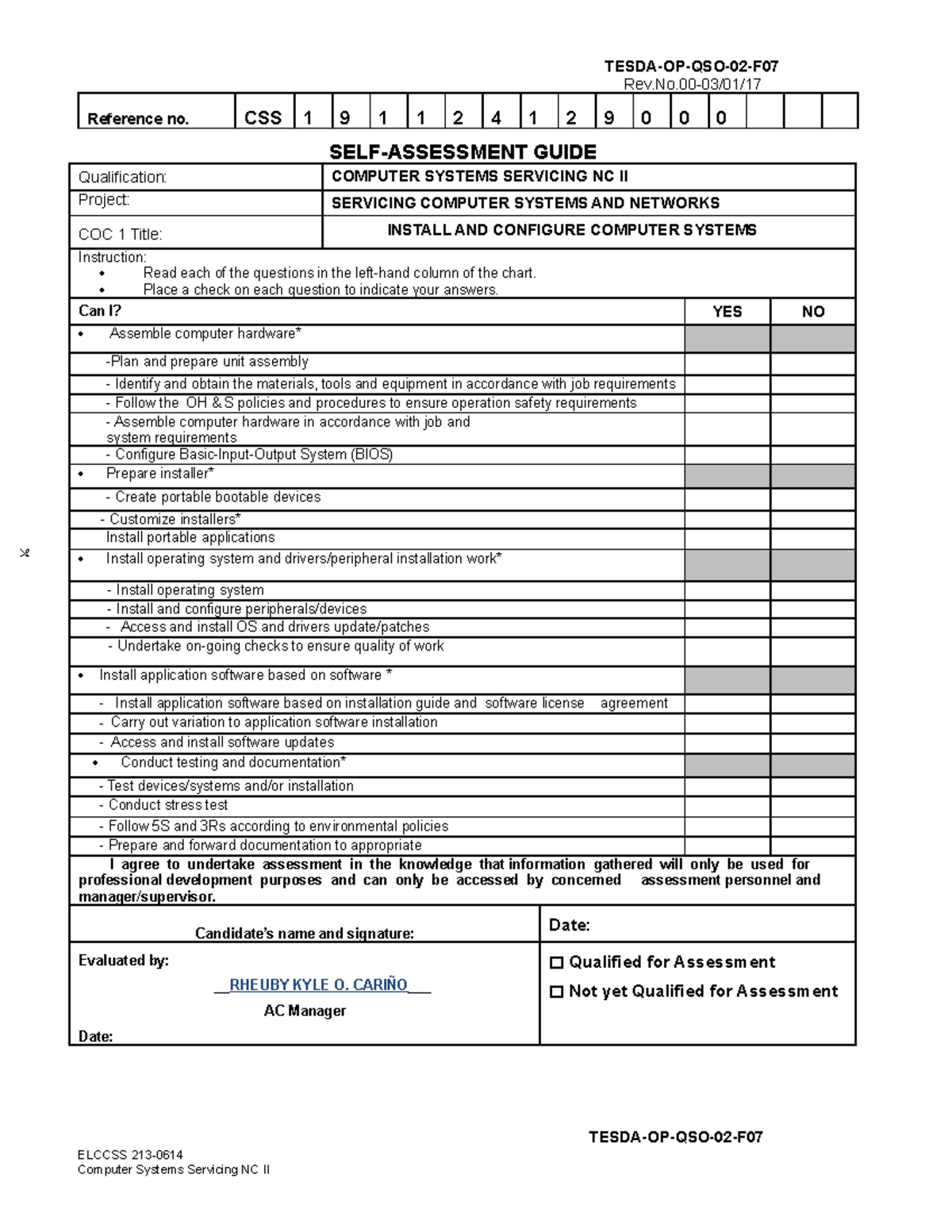Is This The Good Life For You? A Self-Assessment Guide Is This The Good Life For You? A Self-Assessment Guide