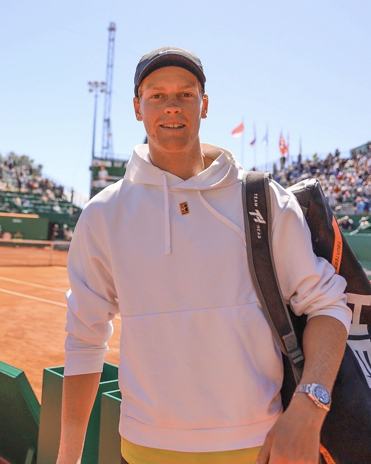 Jannik Sinner's Monte Carlo Preparations: Rain Delays Practice Jannik Sinner's Monte Carlo Preparations: Rain Delays Practice