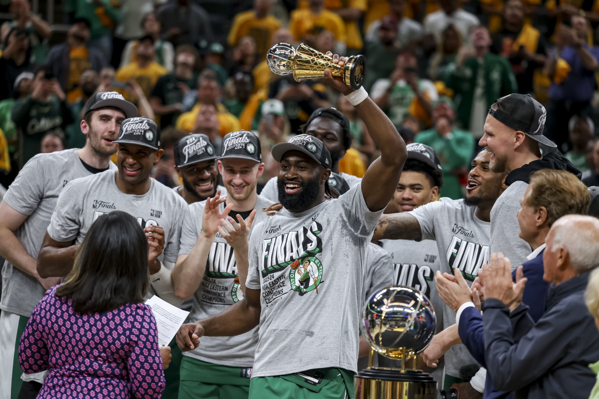 Jaylen Brown Names LeBron James's Unsurpassed Michael Jordan Attribute Jaylen Brown Names LeBron James's Unsurpassed Michael Jordan Attribute