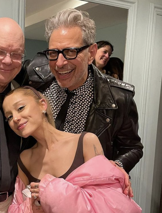 Jeff Goldblum And Ariana Grande's Jeff Goldblum And Ariana Grande's