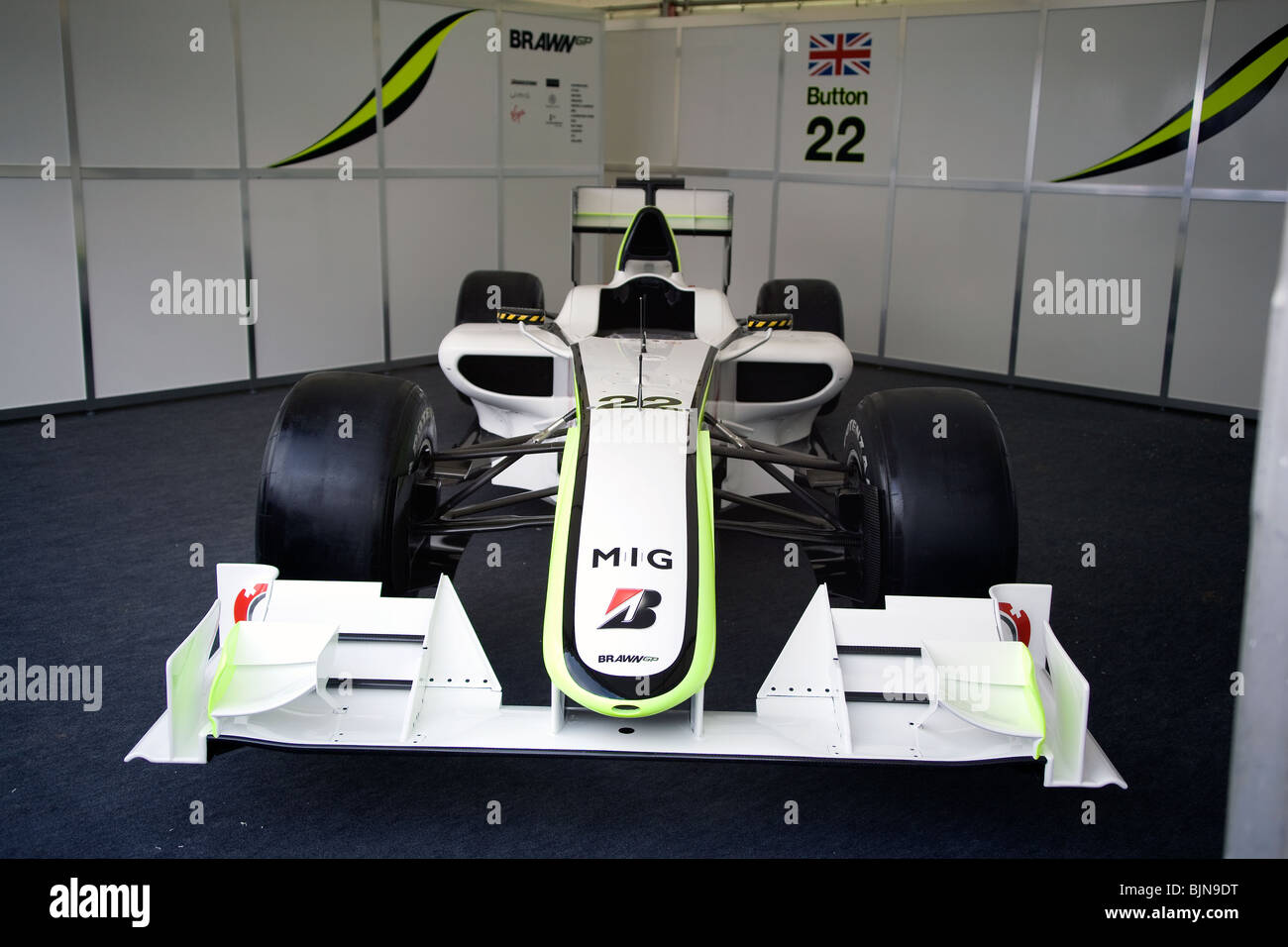 Jenson Button's 2009 Brawn GP Car: A Throwback Jenson Button's 2009 Brawn GP Car: A Throwback