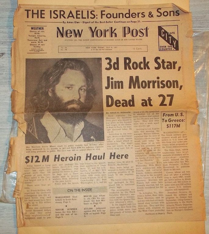 Jim Morrison Sighting: New York Maintenance Man Claim Investigated