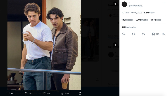 Joe Jonas Addresses Couple's Argument About Him Joe Jonas Addresses Couple's Argument About Him