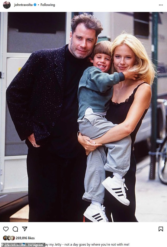 John Travolta's Emotional Birthday Message For Son Jett John Travolta's Emotional Birthday Message For Son Jett