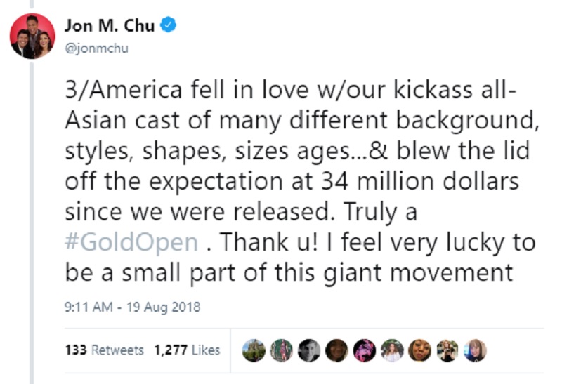 Jon M. Chu Discusses The Possibility Of A Crazy Rich Asians TV Series Jon M. Chu Discusses The Possibility Of A Crazy Rich Asians TV Series