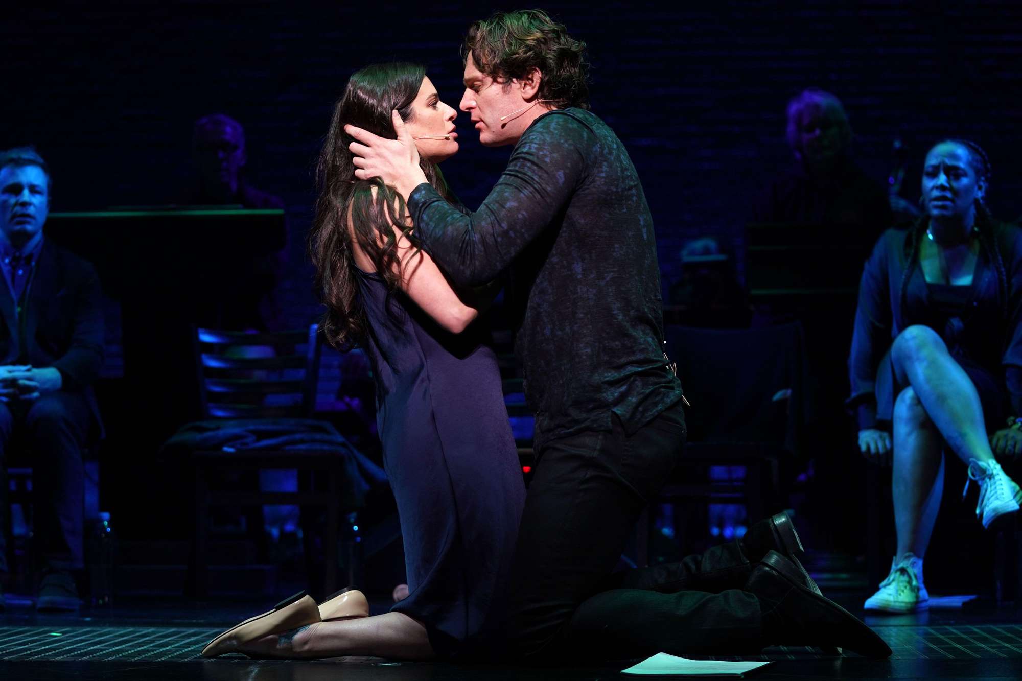 Jonathan Groff's Just In Time Opening: Lea Michele, Daniel Radcliffe & More Attend Jonathan Groff's Just In Time Opening: Lea Michele, Daniel Radcliffe & More Attend