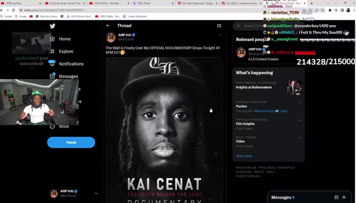 Kai Cenat Faces Backlash Following Friend's Racist Comments Kai Cenat Faces Backlash Following Friend's Racist Comments