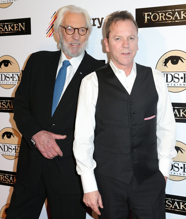 Kiefer Sutherland Pays Tribute To Late Father Donald At CSA's Kiefer Sutherland Pays Tribute To Late Father Donald At CSA's