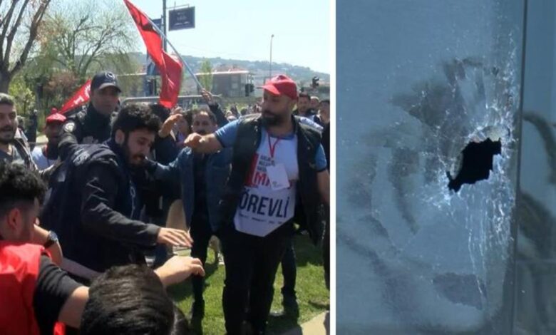 Kocaelide 1 Mayıs Kutlamaları: Arbede Ve Olaylar Kocaelide 1 Mayıs Kutlamaları: Arbede Ve Olaylar