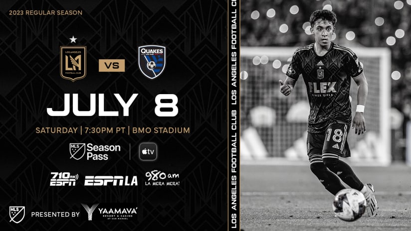 LAFC Triumphs Over San Jose Earthquakes Following Key Injury LAFC Triumphs Over San Jose Earthquakes Following Key Injury