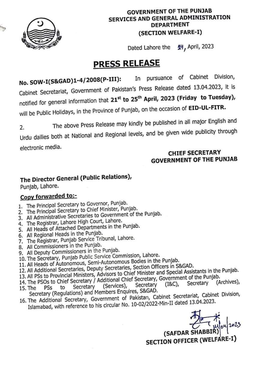 Lahore, Punjab: Eid-ul-Fitr Weather – A 2-Day Outlook Lahore, Punjab: Eid-ul-Fitr Weather – A 2-Day Outlook