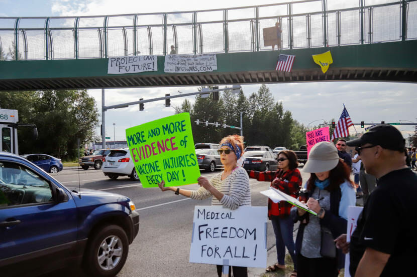 Large-Scale Anti-Trump Protest In Anchorage: A Second Demonstration In Two Weeks Large-Scale Anti-Trump Protest In Anchorage: A Second Demonstration In Two Weeks