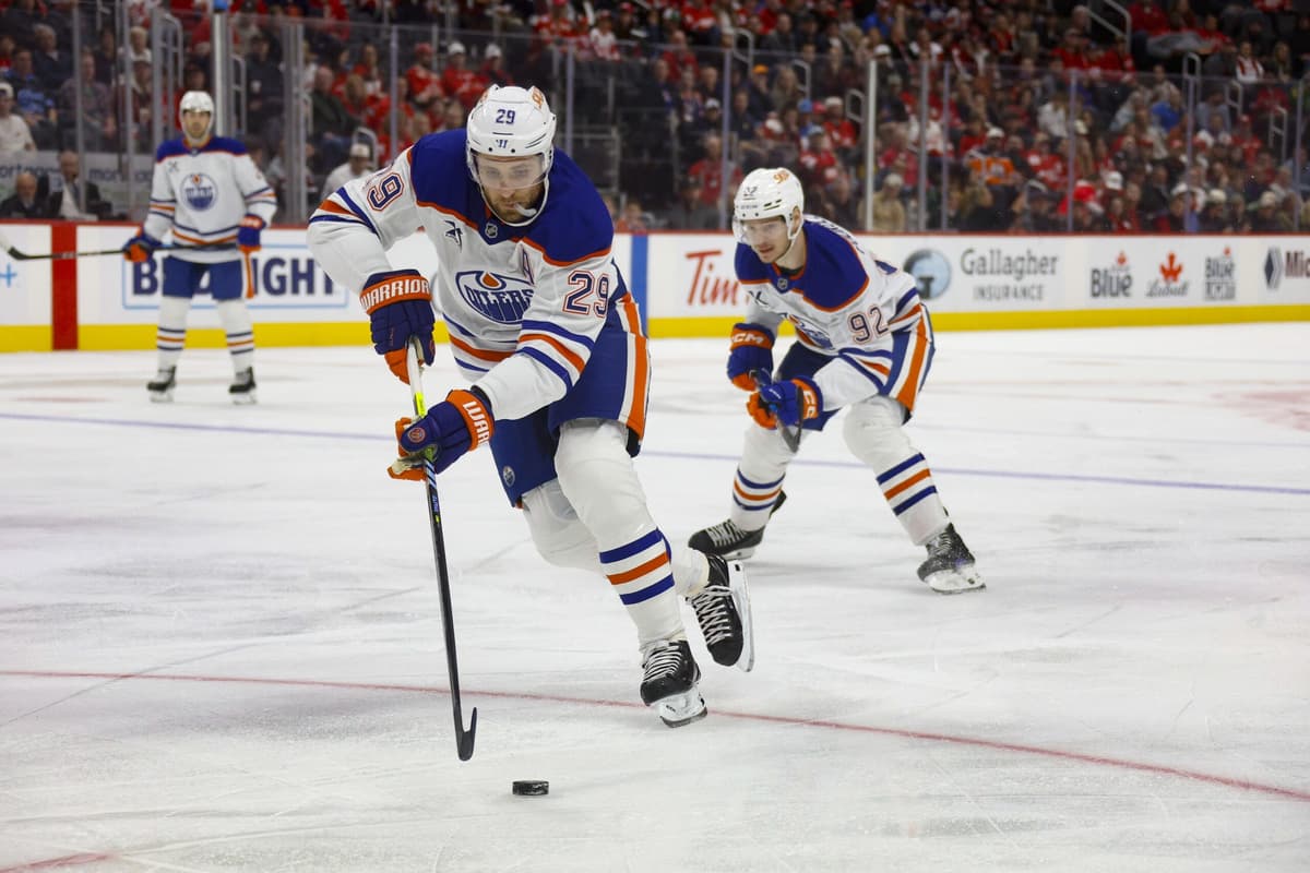 Leon Draisaitl's 100 Points Leads Oilers To Overtime Win Against Islanders Leon Draisaitl's 100 Points Leads Oilers To Overtime Win Against Islanders