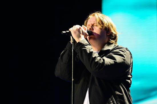 Lewis Capaldi Makes Rare Public Appearance, Offers Encouraging Thumbs Up Lewis Capaldi Makes Rare Public Appearance, Offers Encouraging Thumbs Up