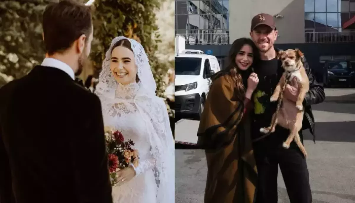 Lily Collins, Charlie McDowell, And Daughter Tove: Family Album Lily Collins, Charlie McDowell, And Daughter Tove: Family Album
