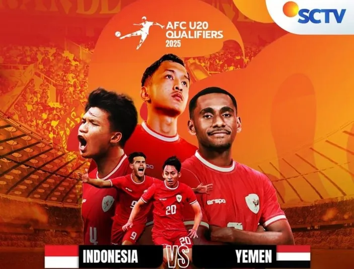 Live Streaming Timnas U20 Indonesia Vs Yaman: Panduan Menonton Pertandingan 18.30 WIB Live Streaming Timnas U20 Indonesia Vs Yaman: Panduan Menonton Pertandingan 18.30 WIB