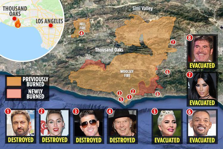 Los Angeles Palisades Fire: A List Of Celebrities Who Lost Homes Los Angeles Palisades Fire: A List Of Celebrities Who Lost Homes