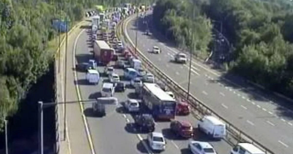 M56 Crash: LIVE Traffic Updates And Long Queues M56 Crash: LIVE Traffic Updates And Long Queues