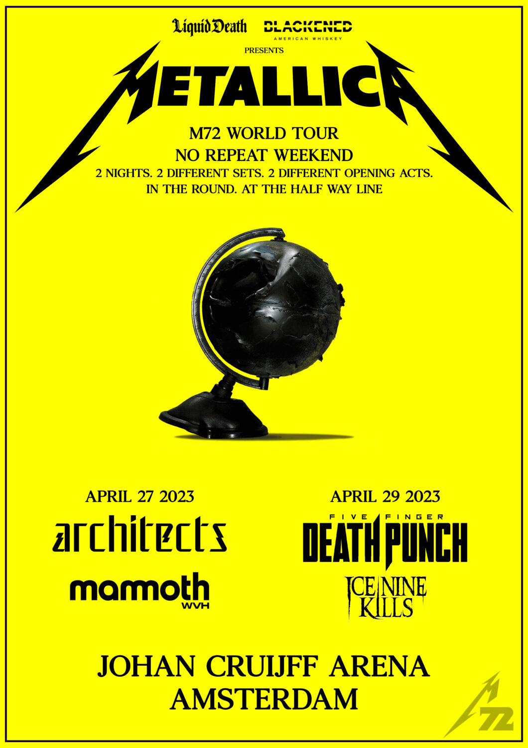 M72 Tour 2026: Metallica's UK And European Dates Announced M72 Tour 2026: Metallica's UK And European Dates Announced