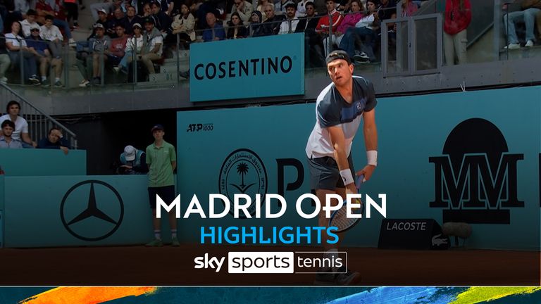 Madrid Open: Jack Draper Through To Final Madrid Open: Jack Draper Through To Final