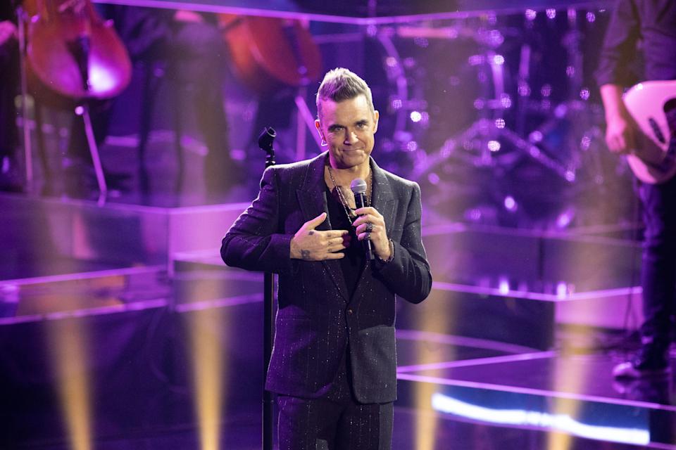 Málaga Cruise Ship Christening: Robbie Williams' Headline Appearance Málaga Cruise Ship Christening: Robbie Williams' Headline Appearance