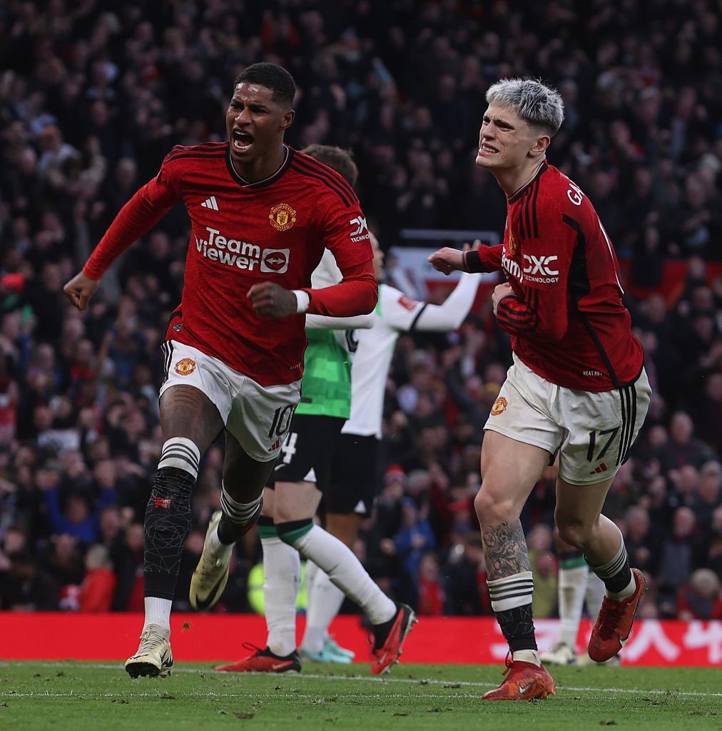 Manchester United's Rashford Bags Brace In FA Cup Victory Over Aston Villa Manchester United's Rashford Bags Brace In FA Cup Victory Over Aston Villa