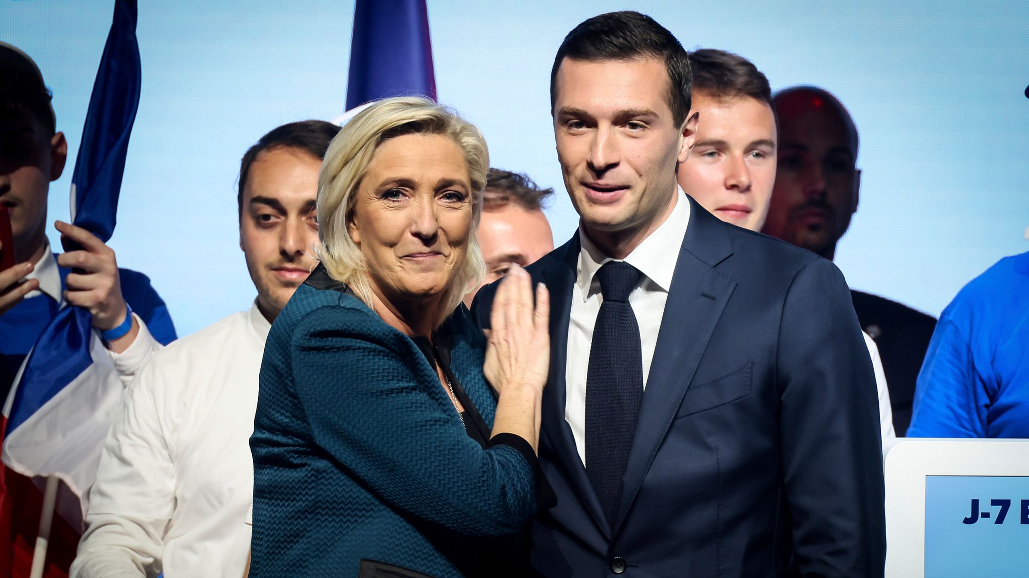 Marine Le Pen: Paris Rally Speech On Conviction Verdict Marine Le Pen: Paris Rally Speech On Conviction Verdict