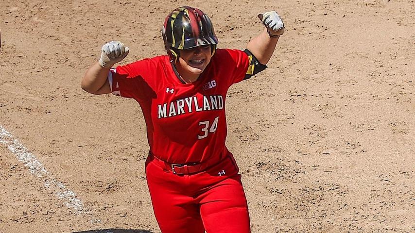 Maryland Softball's Comeback Win Over Delaware, 5-4 Maryland Softball's Comeback Win Over Delaware, 5-4