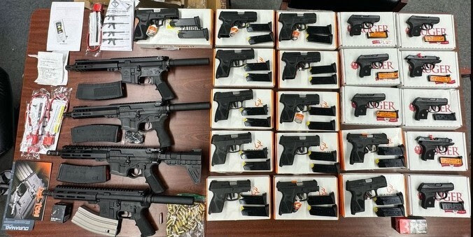 Massachusetts Gun Trafficking Bust: 100+ Firearms Seized, 18 Brazilians Charged Massachusetts Gun Trafficking Bust: 100+ Firearms Seized, 18 Brazilians Charged