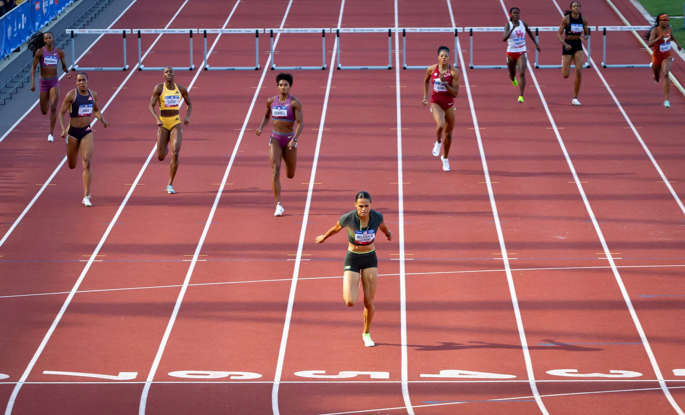 McLaughlin-Levrone Sets New 400m Hurdle World Lead At Grand Slam Track McLaughlin-Levrone Sets New 400m Hurdle World Lead At Grand Slam Track
