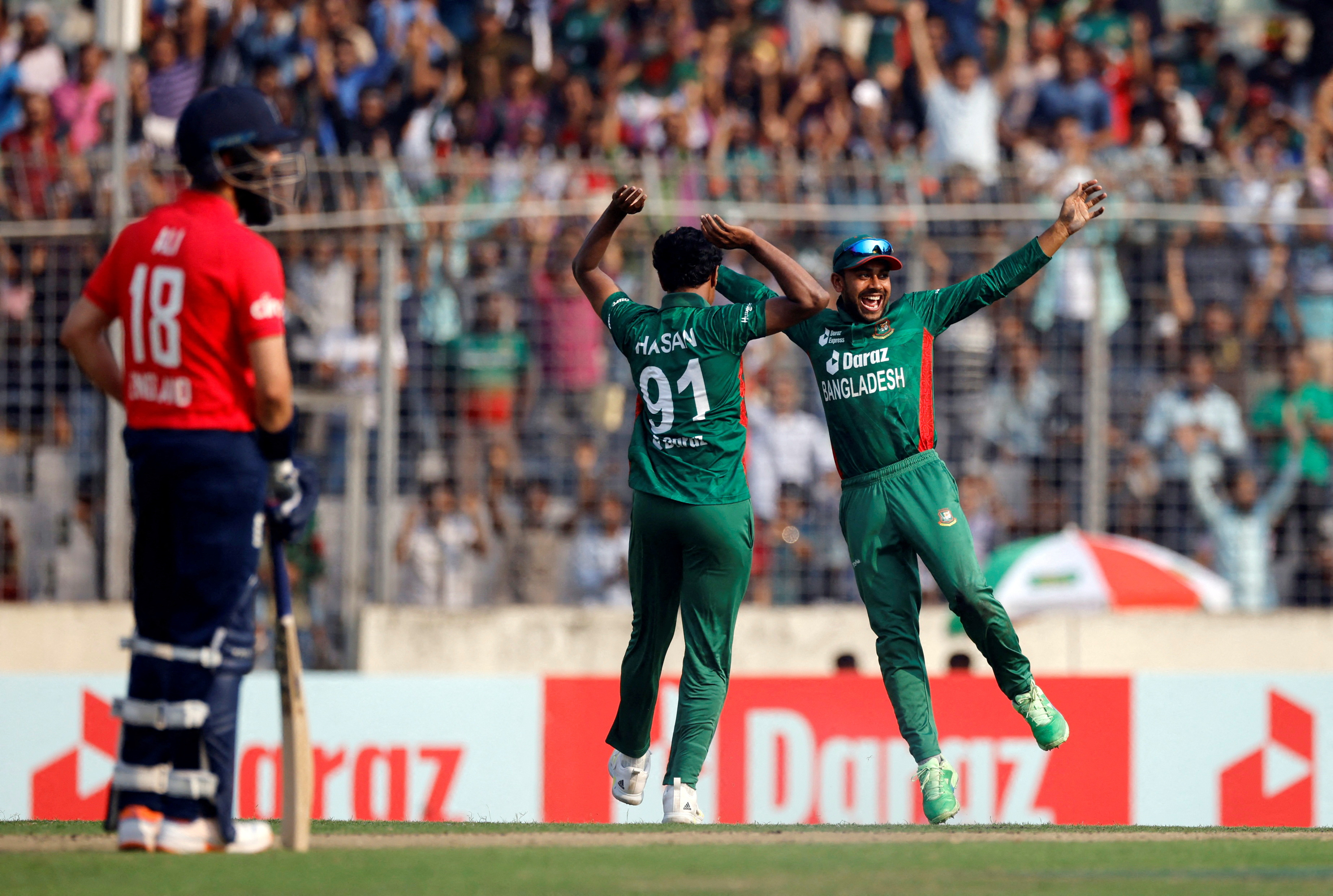 Mehidy Hasan's All-Round Heroics Power Bangladesh To Victory Over Zimbabwe Mehidy Hasan's All-Round Heroics Power Bangladesh To Victory Over Zimbabwe