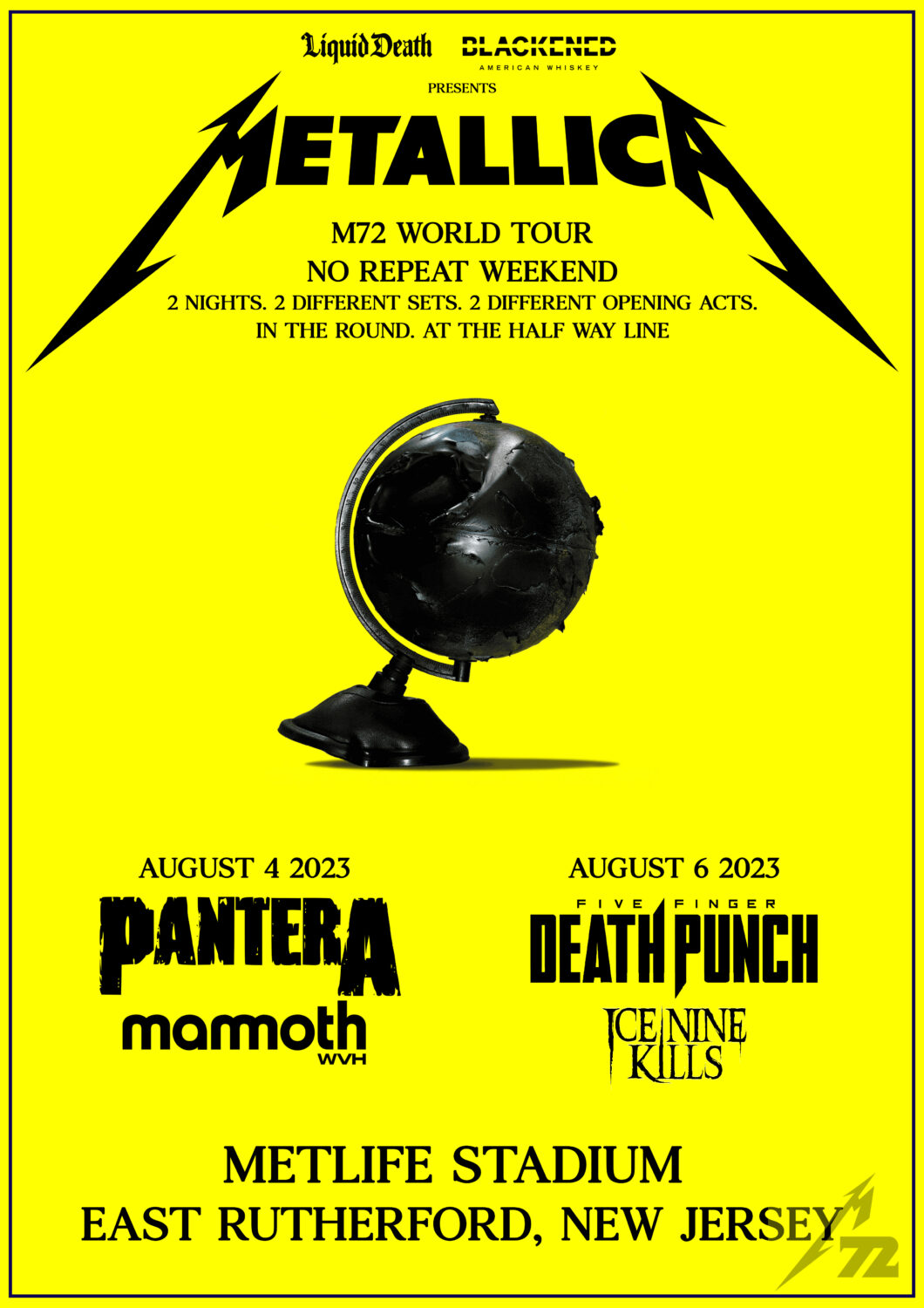 Metallica's M72 World Tour 2026: UK & European Dates Announced Metallica's M72 World Tour 2026: UK & European Dates Announced
