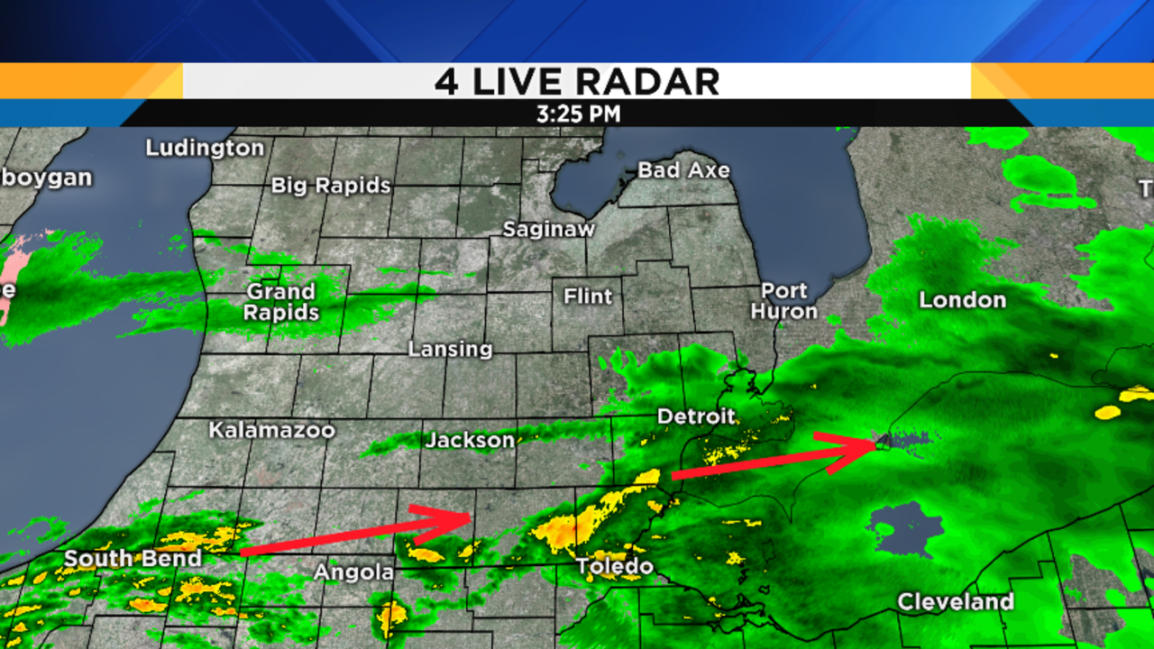 Metro Detroit Weather: Sunny Skies After A Cool Monday Metro Detroit Weather: Sunny Skies After A Cool Monday